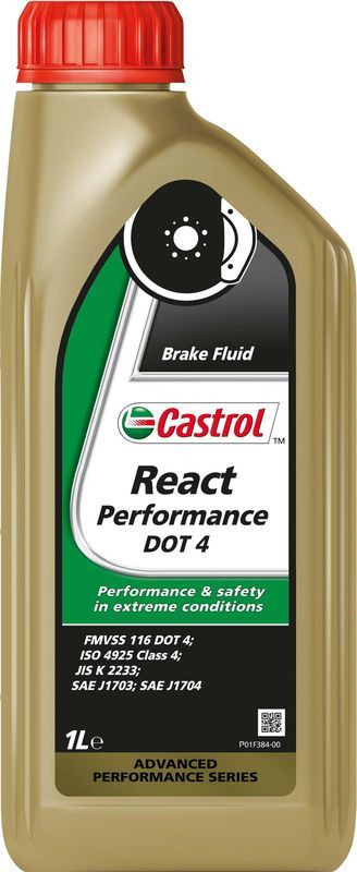 Тормозная жидкость Castrol React Performance DOT 4 1л Тормозная жидкость Castrol React Performance DOT 4 1л